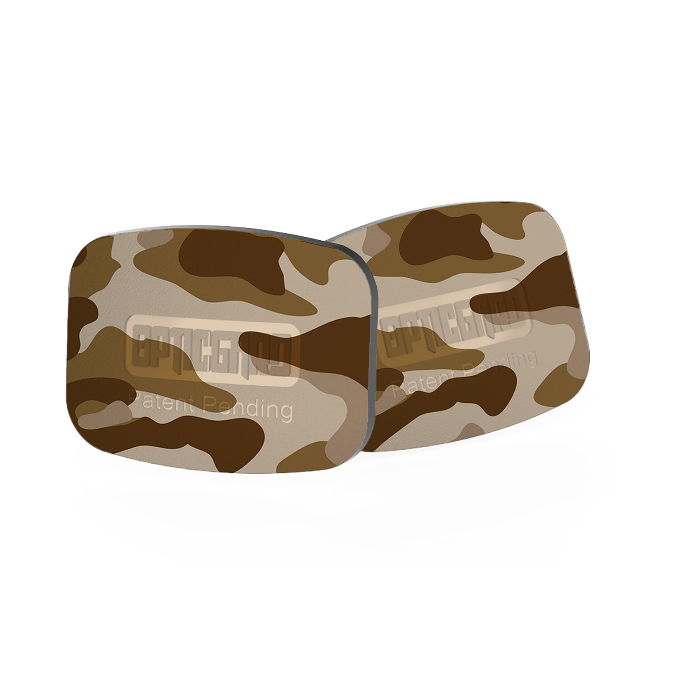 2 beskyttelser OpticGard til Holosun 508T-X2 i farve Desert Storm Camouflage.