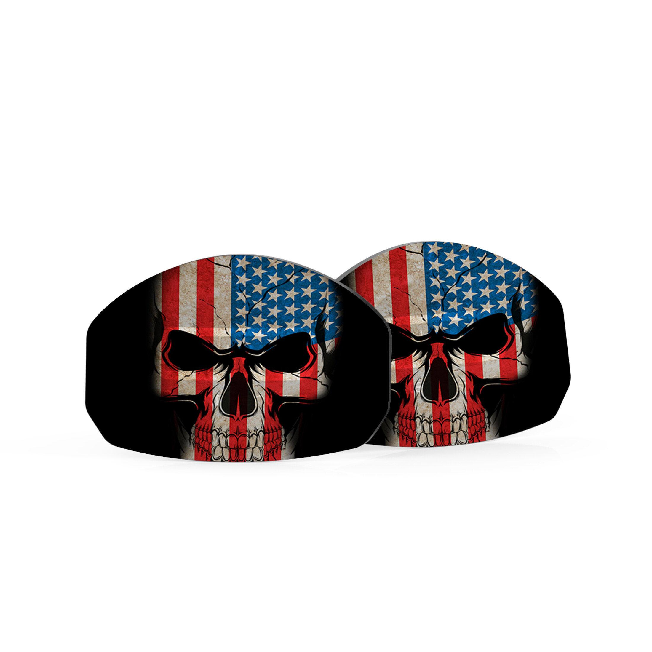 OpticGard Training Lens für Vortex Venom Us Flag Skull #2