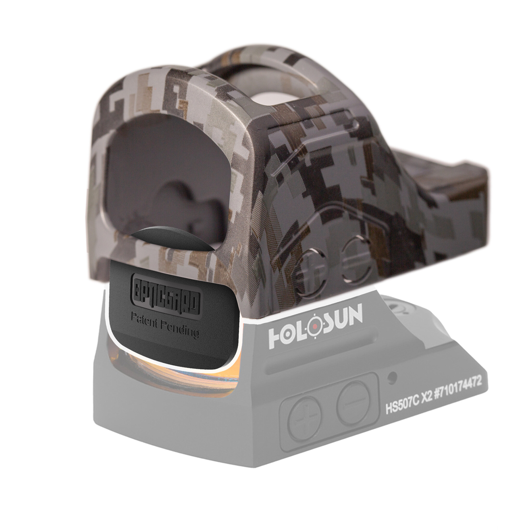 OpticGard für Holosun 507C- X2/407C-X2 Gunmetal Camo