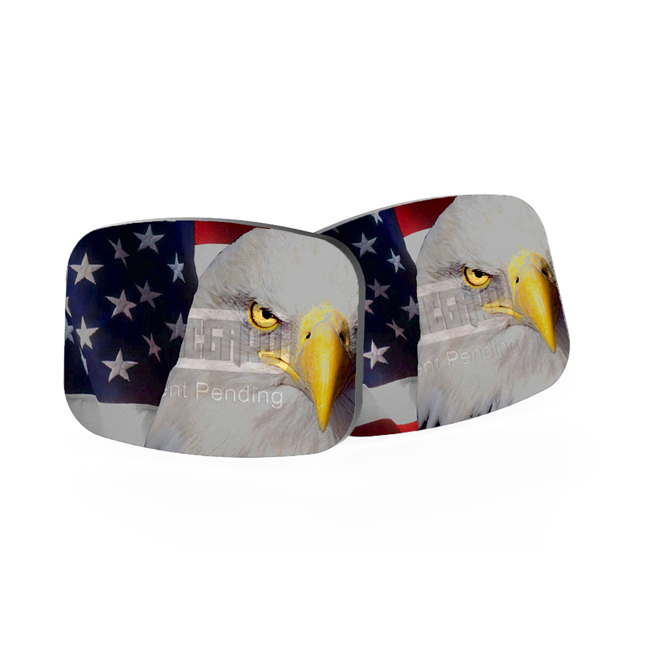 2 beskyttelser OpticGard til Holosun 508T-X2 i farve Bald Eagle American Fla.