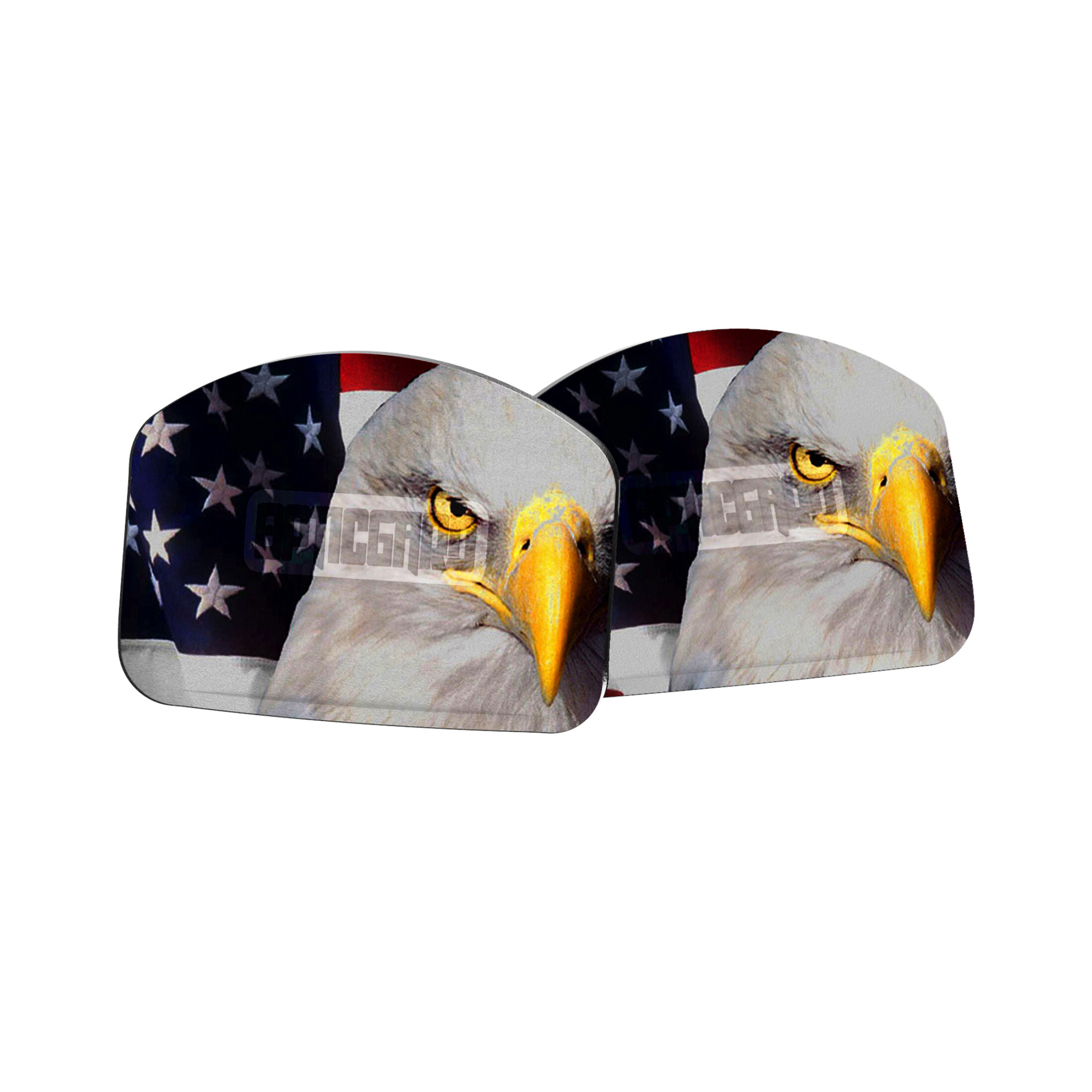 OpticGard Training Lens für Leupold Delta Point Pro (DDP) Bald Eagle American Flag