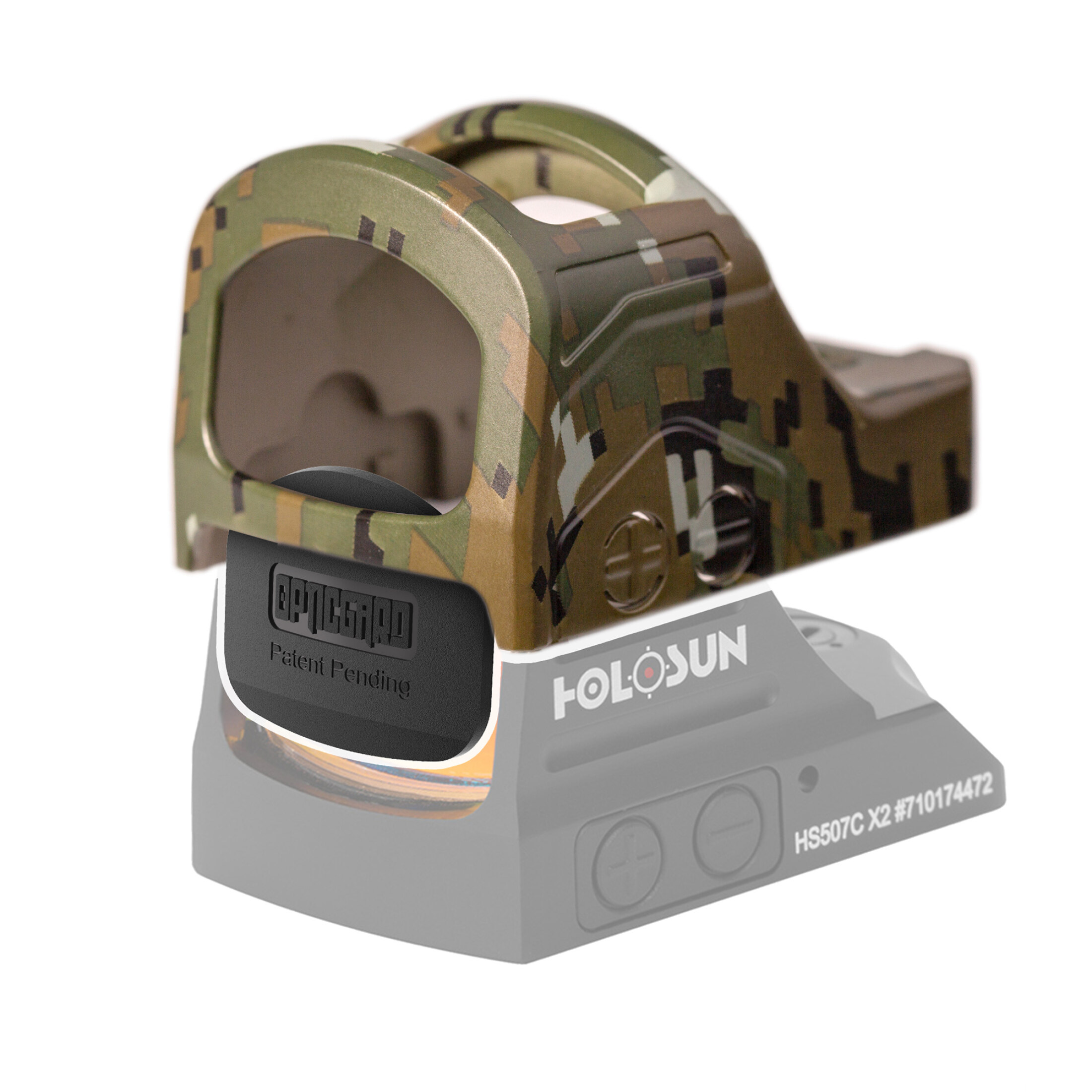 OpticGard für Holosun 507C- X2/407C-X2 OD Green Camo